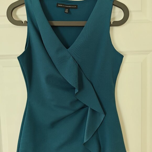 WHBM - Sz. XXS - Asymmetric Ruffle Shell - Picture 6 of 8